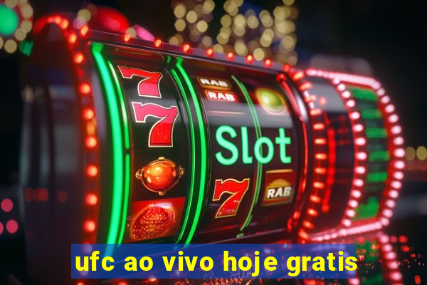 ufc ao vivo hoje gratis